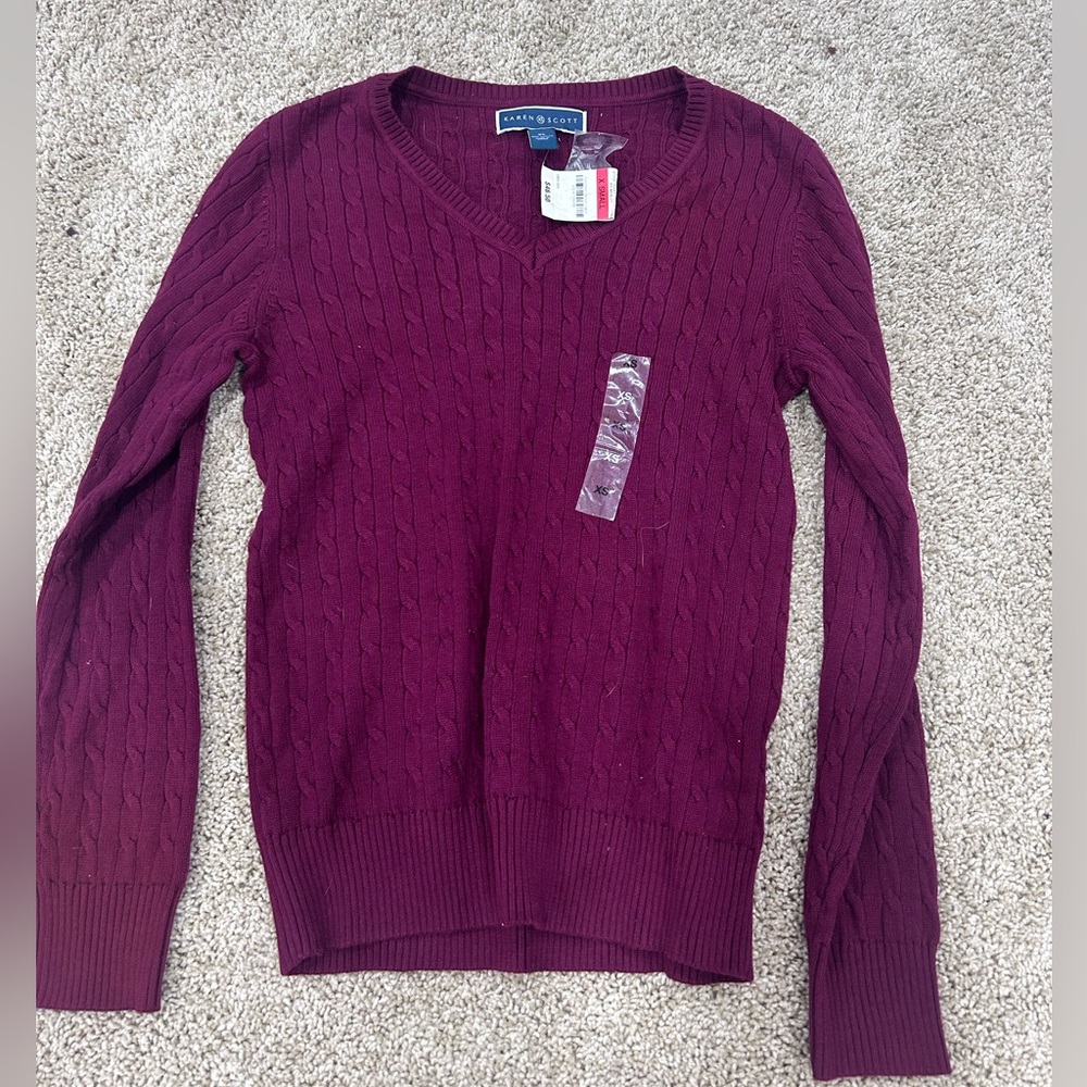 XS knitted sweater